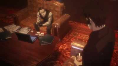 Tonami wasn't
a practicing Christian, was he? - Psycho-Pass: Providence