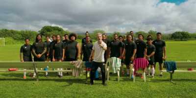 Tonga, in a few hours,
you meet American Samoa - Next Goal Wins