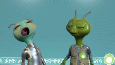 [tongue snapping] - Alien TV