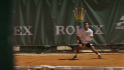 [Toni] He's playing much better
than last year. - Break Point