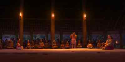Tonight, we drink
from our ancestors' bowl, - Moana 2