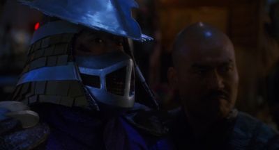 Tonight we leave a calling card for the turtles - Teenage Mutant Ninja Turtles II: The Secret of the Ooze