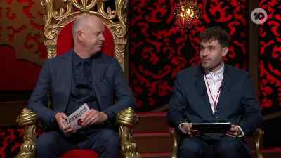Tonight, our contestants
have been asked to bring in - Taskmaster
