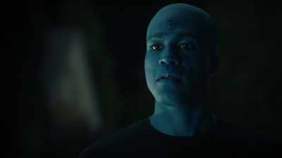 ♪ Tonight while our hearts... ♪ - Watchmen