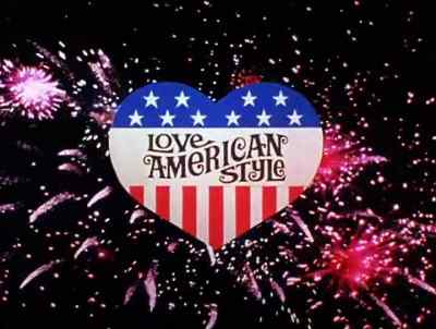 Tonight, you will see
three separate views - Love, American Style