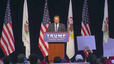 Tonight's rally will be
postponed until another day. - Trumped: Inside the Greatest Political Upset of All Time
