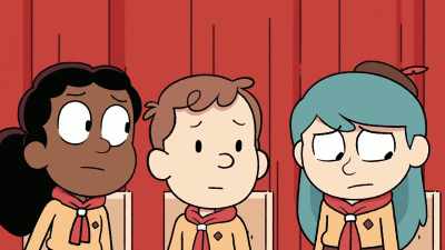 -[Tontu] Hilda!
-[kids gasp] - Hilda