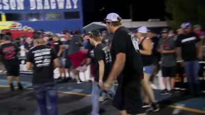 Tony McKenny win the win. - Street Outlaws No Prep Kings Team Attack