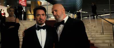 Tony. Who do you think locked you out? - Iron Man