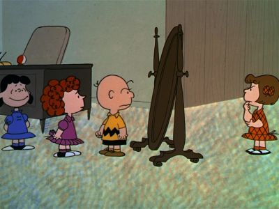 Too bad he doesn't have naturally curly hair - A Boy Named Charlie Brown