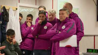 ...too big to drop two points
in the last moment, you don't deserve. - All or Nothing: Manchester City