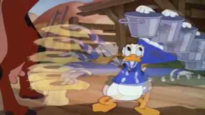 Too darn many interruptions. - Old MacDonald Duck