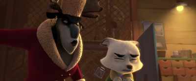 Too fast! Watch out!
I can't look! - Arctic Dogs