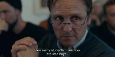 Too many students nowadays
are little boys... - Another Round