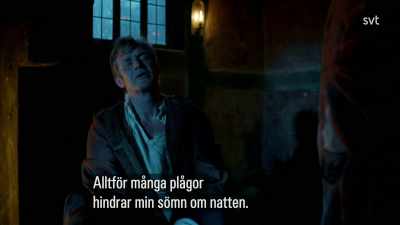 Too many torments keep me
from my comfort at night. - Jamestown