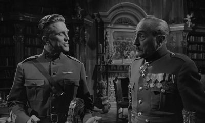 Too much has happened Someone's got to be hurtThe only question is whoGeneral Mireau's assault on the Anthill failedand his order to fire on this own troops was refusedBut his attempt to murder three innocent mento protect his own reputation will be - Paths of Glory