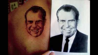 [Toobin] The Nixon tattoo is really
all you need to know about Roger. - Get Me Roger Stone