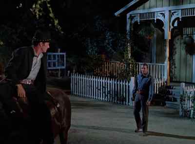 Took me a little while
to shake the rangers. - Seven Ways from Sundown