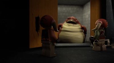 - Took you long enough!
- Here's... - Lego Star Wars Terrifying Tales