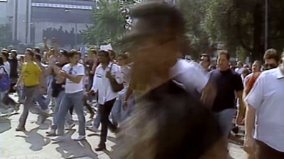Took over the streets
around City Hall - Sound of the Police