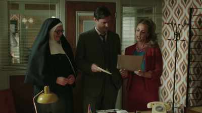 Took some wordsmanship,
I can tell you, - Sister Boniface Mysteries