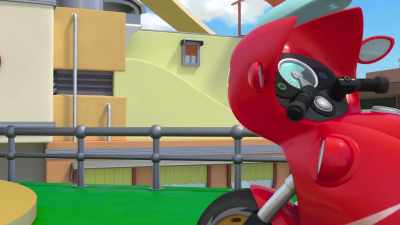 Toot!
Don't tumble on those toppings! - Ricky Zoom