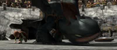 Toothless, go. - How to Train Your Dragon