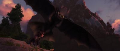 (TOOTHLESS GRUNTING HAPPILY) - How to Train Your Dragon: The Hidden World