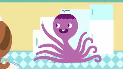 Toothpaste and lime
Inside freezer number six - Sago Mini Friends