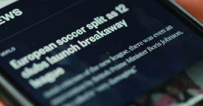 -Top news...
-Monday, April 19. - Super League: The War for Football