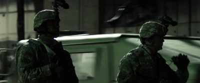 TOP (VOICEOVER): One
service more we dare to ask, - SGT  Will Gardner