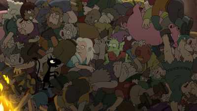 [torch ignites] - Disenchantment
