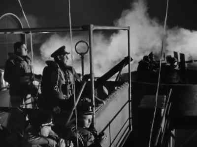 Torpedo three points of starboard bow,
1,000 yards. - Action in the North Atlantic