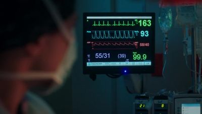 TORRES:
Pressure and heart rate
are stable. - The Resident