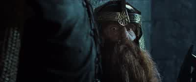Toss me. - The Lord of the Rings: The Two Towers