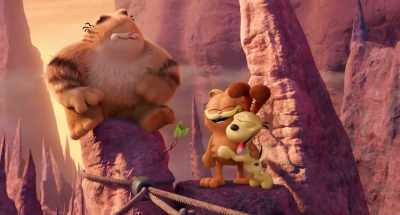 Tossing me off the train?
Did not see that coming. - The Garfield Movie