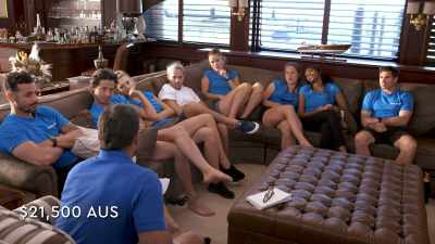 Total tip, $21,500 Australian. - Below Deck Down Under