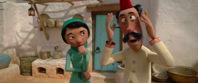 Totally cuckoo. Round the bend.
Soft in the shawarma. - Up and Away