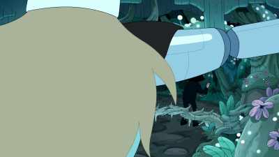 Totally necessary,
man. Onward! - Adventure Time: Fionna & Cake