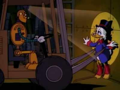 Toth-Ra, Pharaoh Lou-Rai
from next door. Hey! - DuckTales