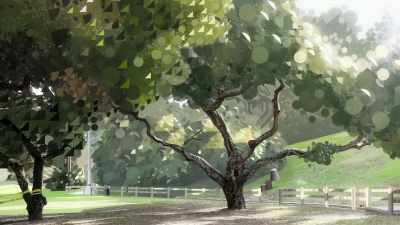 Totoomshar, oak trees, flourished, - City of Ghosts