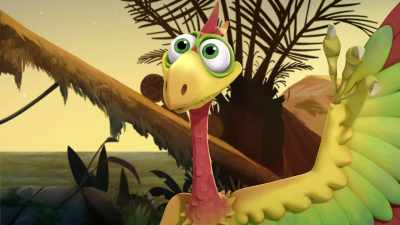 Totor, this is our chance!
You go to school - Gigantosaurus