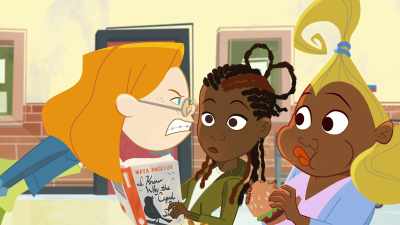 Touch my chicken and you die. - The Proud Family: Louder and Prouder