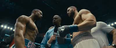 Touch gloves. - Creed II