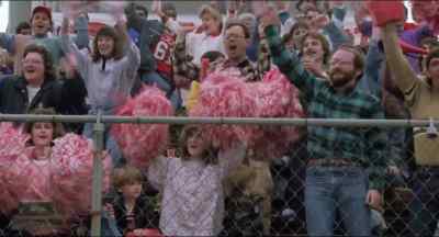 Touchdown! Paul Taylor.
17-yard pass from Terry Stokes. - The Blob