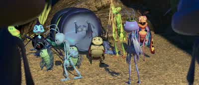 Tough crowd. - A Bug's Life