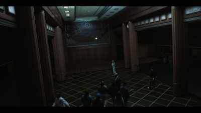 TOUR GUIDE:
Over here is the grand salon - Haunting of the Queen Mary