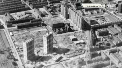 Tower blocks were heralded
as smart solutions - Scotland from the Sky