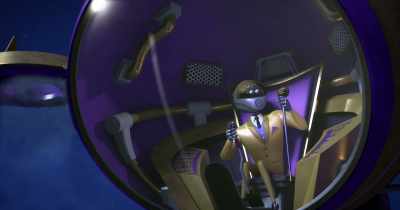 [toy squeaking] - Spy Kids: Mission Critical