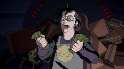 Toyman doesn't feel like sharing. - Superman: Doomsday